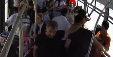 Van'da seyir halindeki bir otobüste endişe ve panik hakimdi! Fenalaşan yolcu hastaneye kaldırıldı!