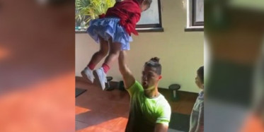 Cristiano Ronaldo'yu Çocukları Da Durduramadı!