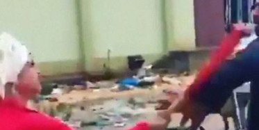 Sokak Hayvanlarının Mama Kabını Alan Hurdacıya Saldıran Kadın