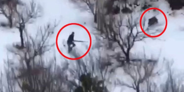 Yaban Domuzlarının Saldırısından Son Anda Kurtuldu