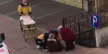 Yabancı Uyruklu Kadın Kaldırımda Doğum Yaptı