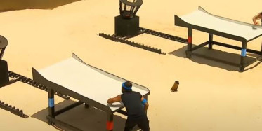 Mavi ve Kırmızı Takımların İlk Yarışı