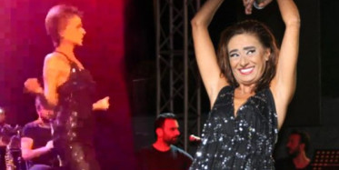 Yıldız Tilbe Konserde Yaptığı Dansla İzleyenleri Coşturdu