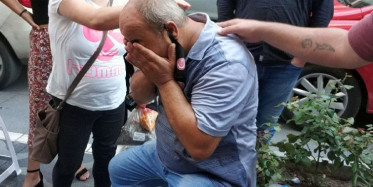 Yolda Yürürken Kafasına Adam Düştü