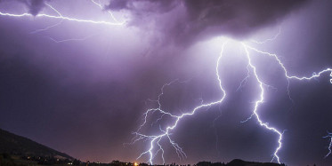 Yolda Yürüyen İnsanların Üzerine Kıvılcım Yağdı