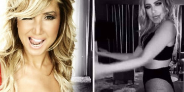 Yonca Evcimik Bikinili Dansıyla Olay Yarattı