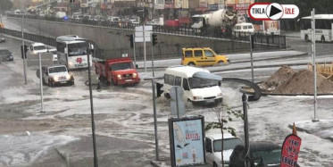 Sağanak Bu Kez de Yozgat'ı Vurdu