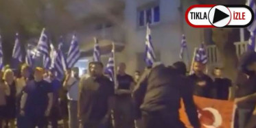 Yunanlılar Haddini Aştı! Türk Bayrağını Ateşe Verdiler