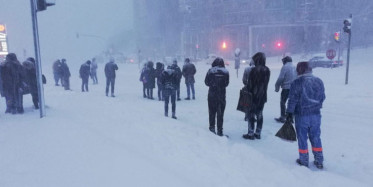 Zonguldak'ta Sağlıkçılar Karda Mahsur Kaldı