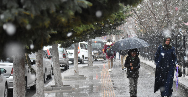 Ardahan’da Kar Yağmaya Başladı
