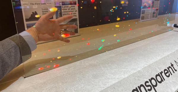 Samsung, dünyanın ilk şeffaf ekranı MicroLED’i tanıttı